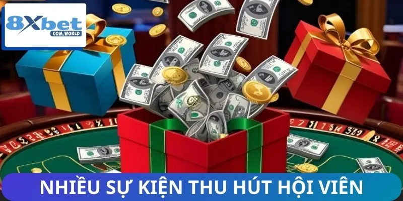 Hệ thống tung ra nhiều sự kiện thu hút hội viên